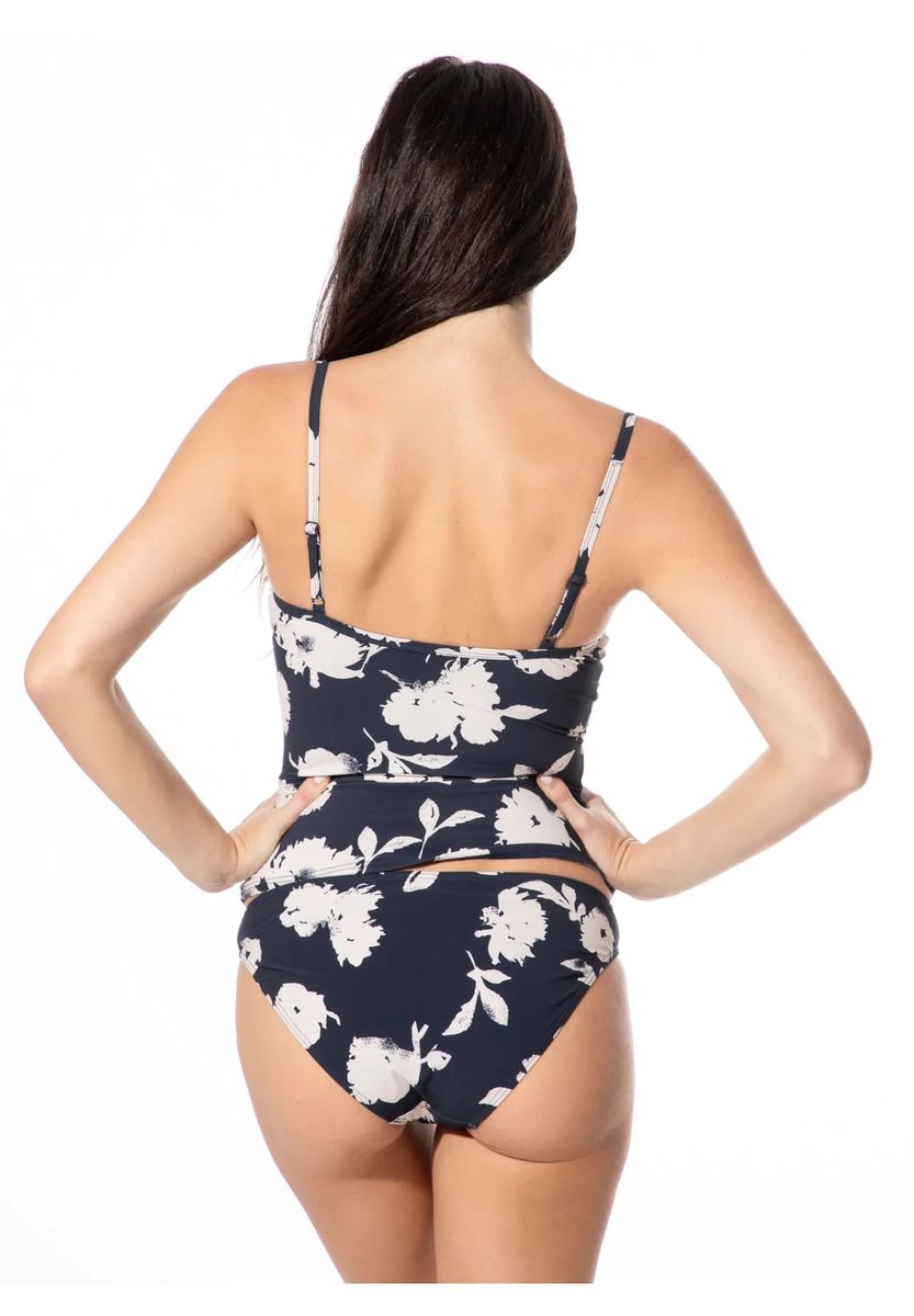 Tankini-Oberteil mit floralem Print