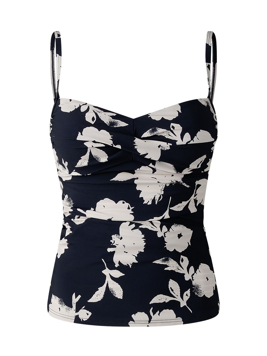 Tankini-Oberteil mit floralem Print