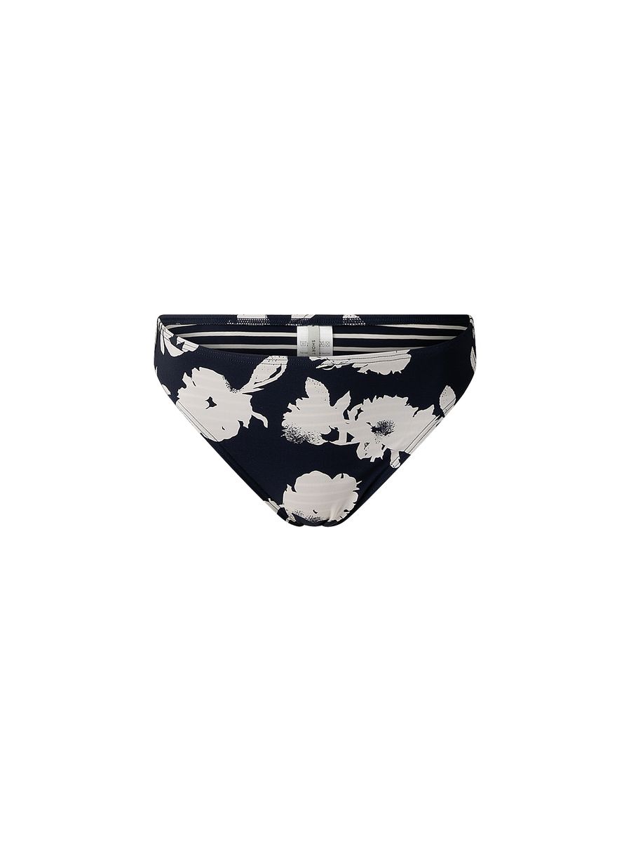Bikini-Hose mit großem Blumenmuster