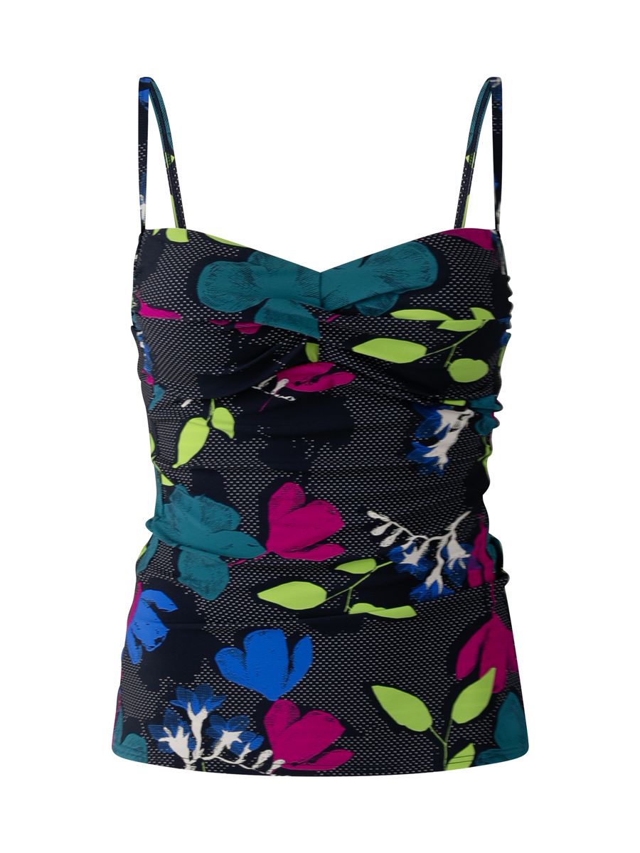 Tankini mit Raffung und Herzausschnitt
