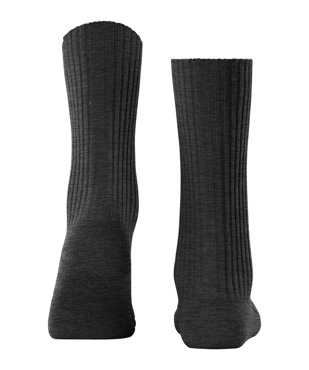 Gerippte Merino- und Kaschmirsocken