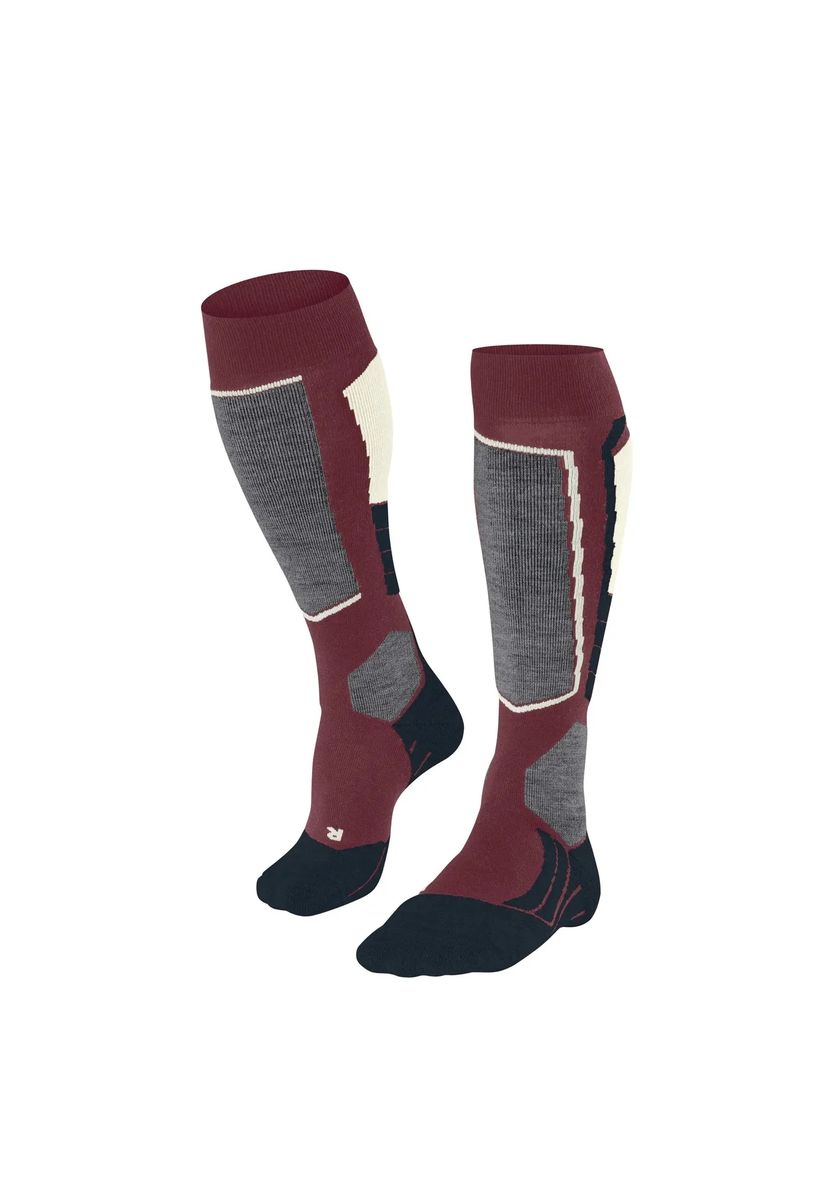 Mittelschwer gepolsterte Merino Skisocken
