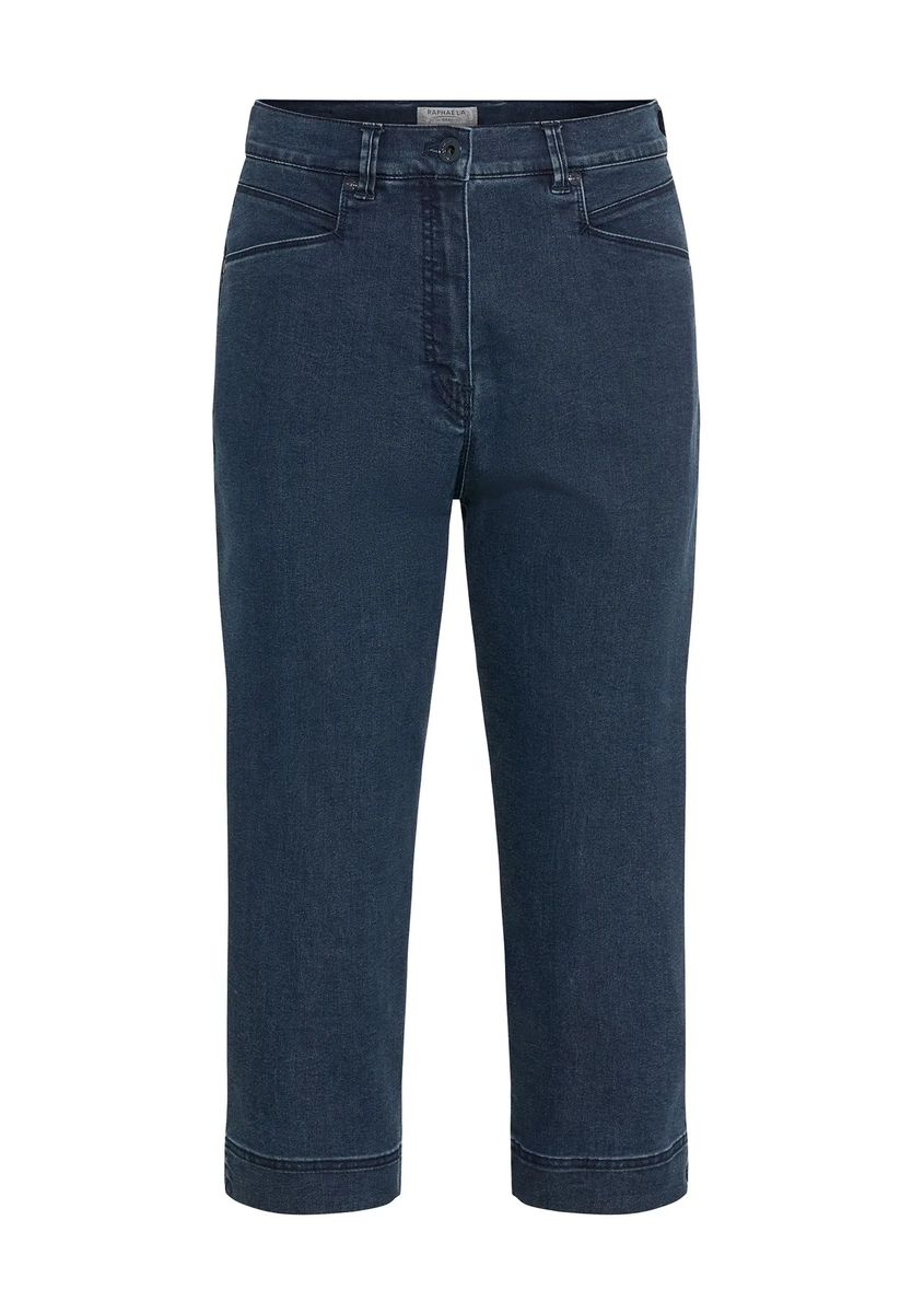 Legere Capri-Jeans mit mittlerer Leibhöhe
