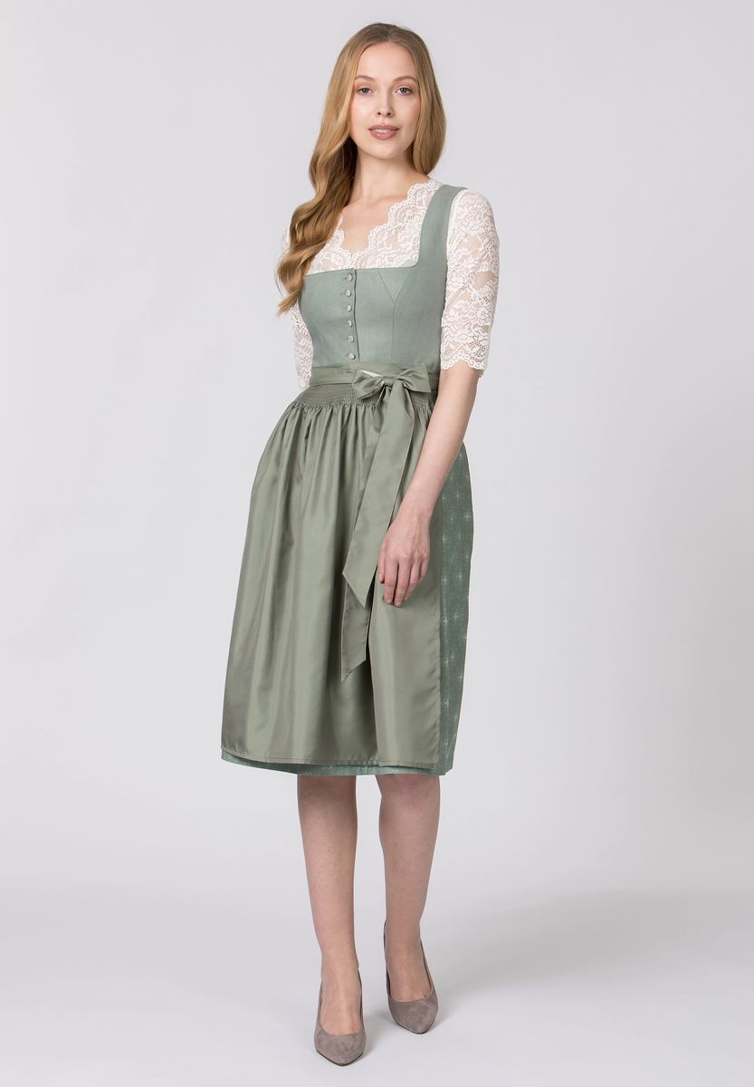 Traditionelles Midi-Dirndl Helene