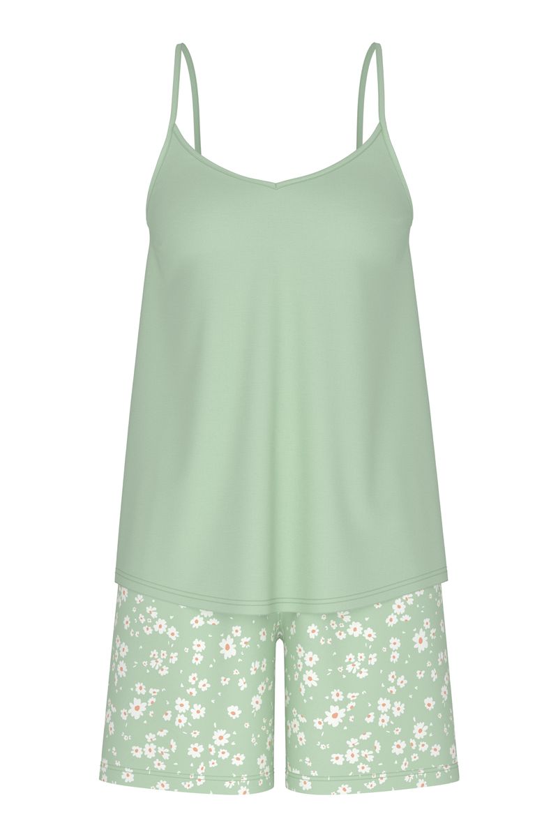 Zartes Pyjama-Set mit Gänseblümchen-Muster