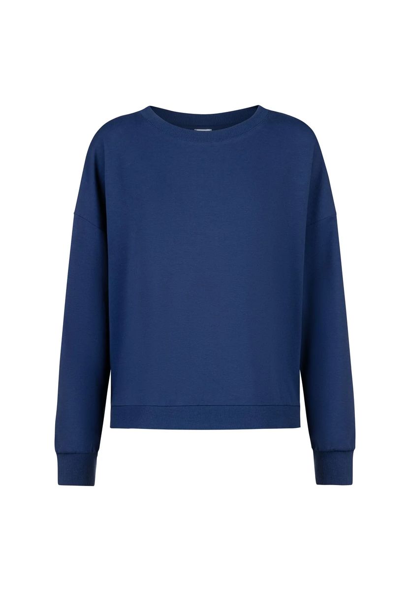 Gemütliches Loungewear-Sweatshirt mit Rundhalsausschnitt