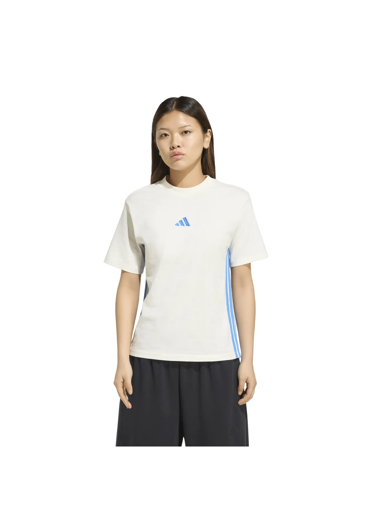 Sportliches T-Shirt mit Streifen