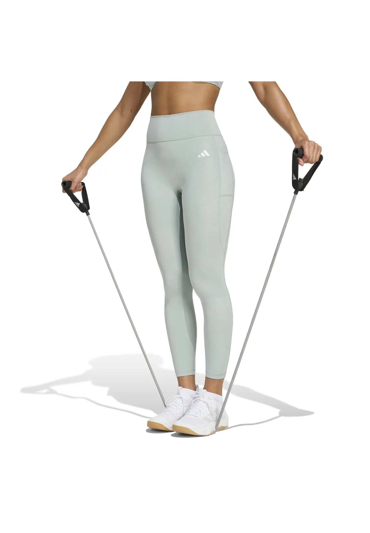 Hochgeschnittene nahtlose Sport-Leggings