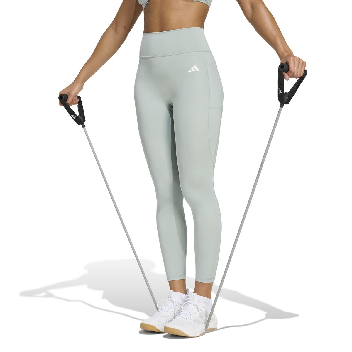 Hochgeschnittene nahtlose Sport-Leggings