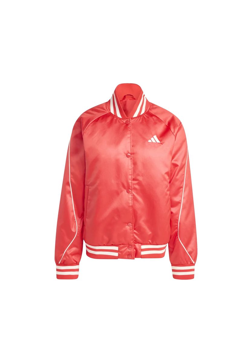 Isolierte Satin-Bomberjacke