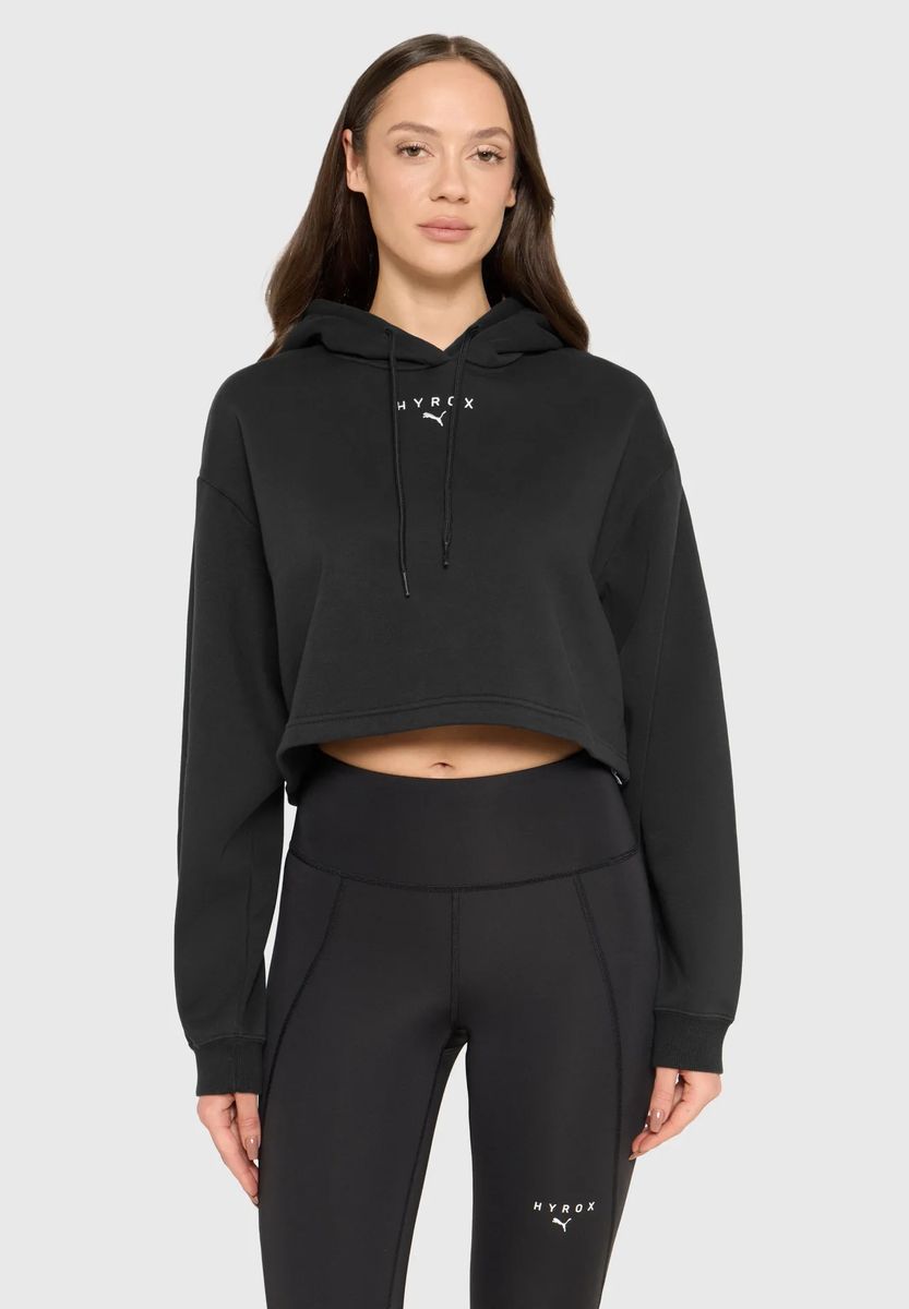 Kurzer Grafik-Performance-Hoodie
