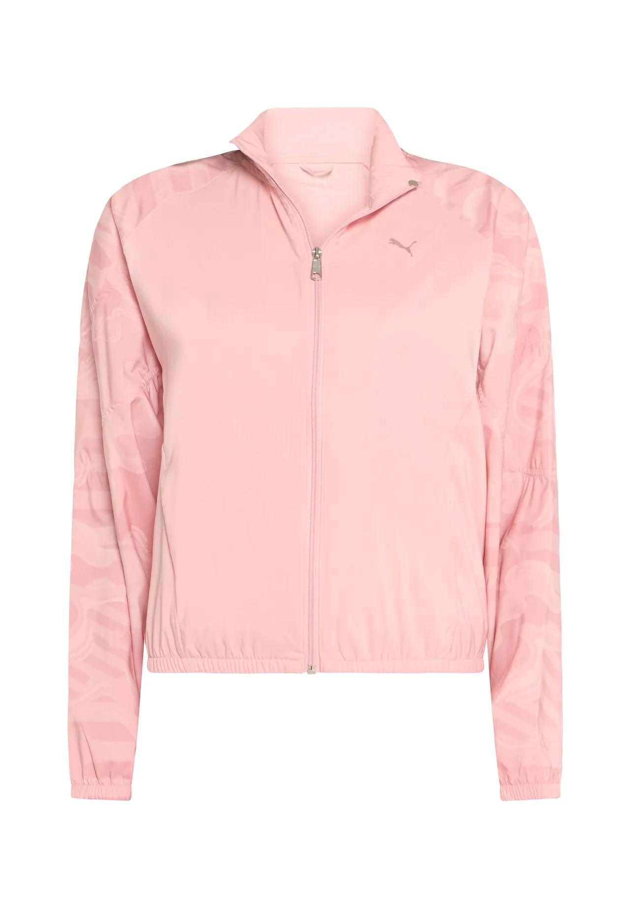 Trainingsjacke mit tonalem Muster