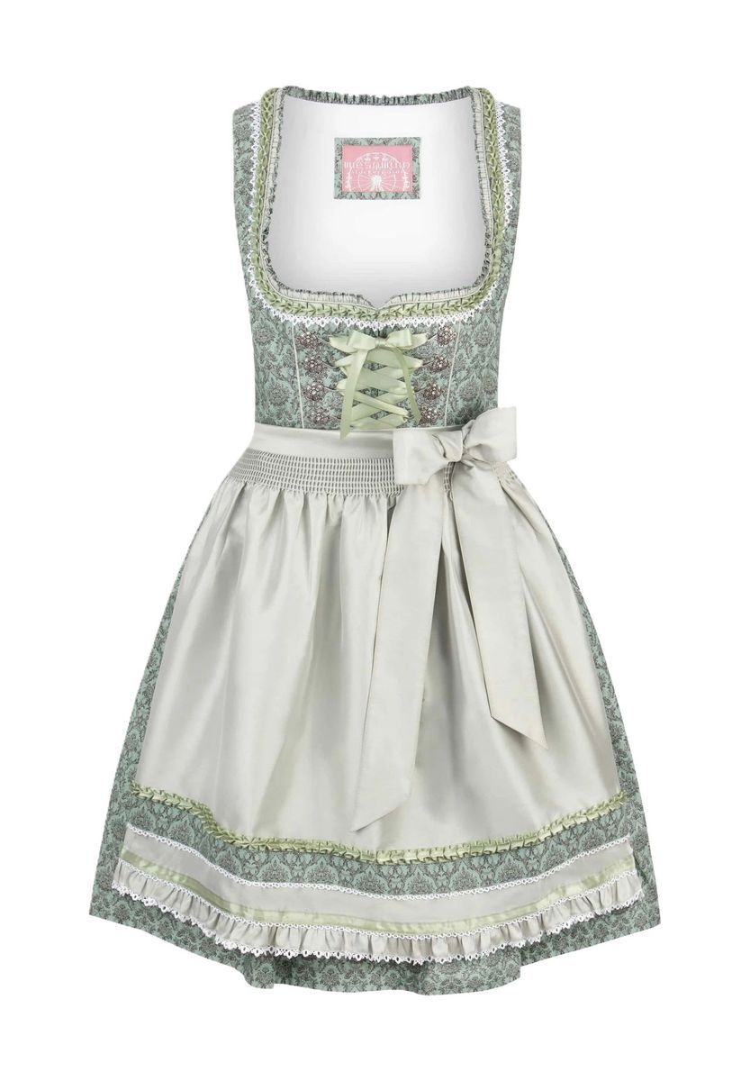 Romantisches Midi-Dirndl mit Rüschen