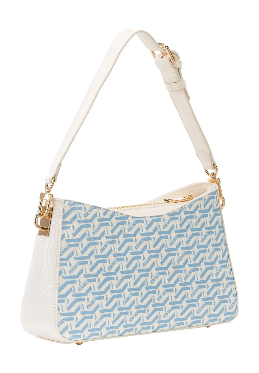 Schultertasche mit geometrischem Muster