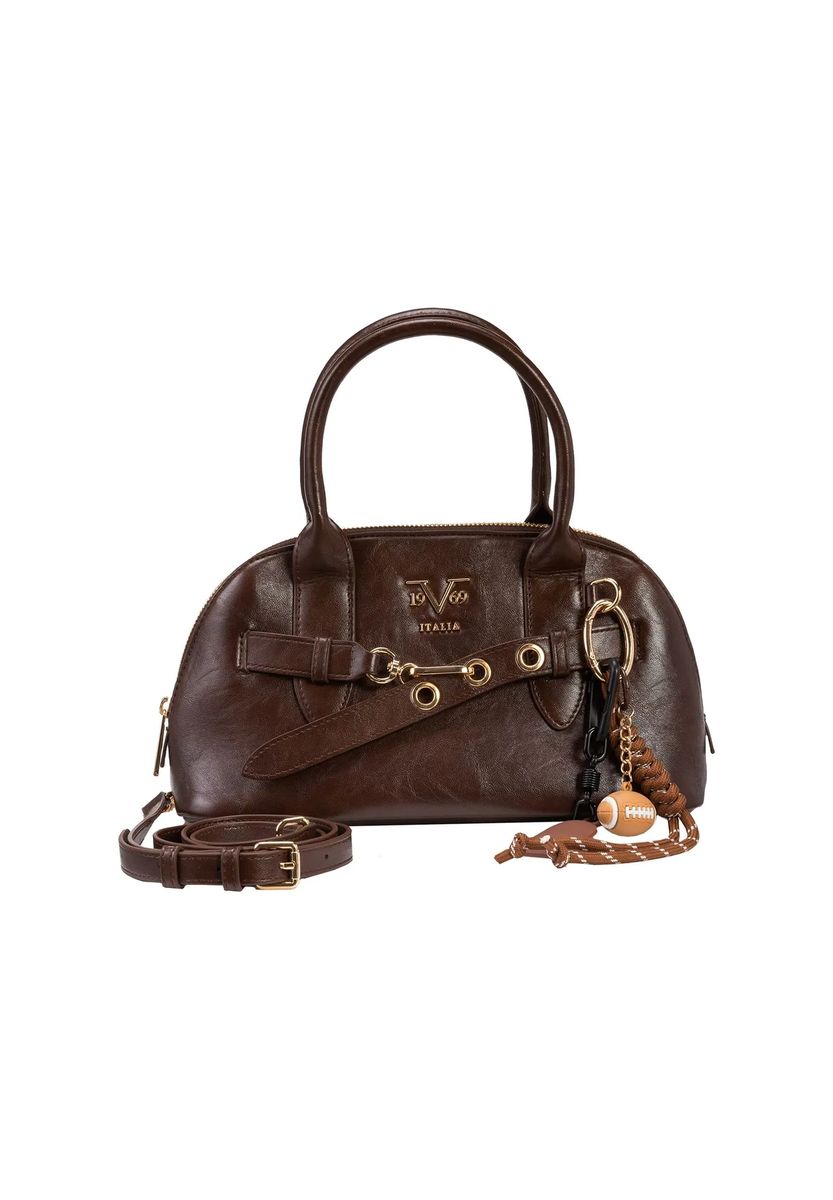 Elegante Henkeltasche mit Gürtel-Detail