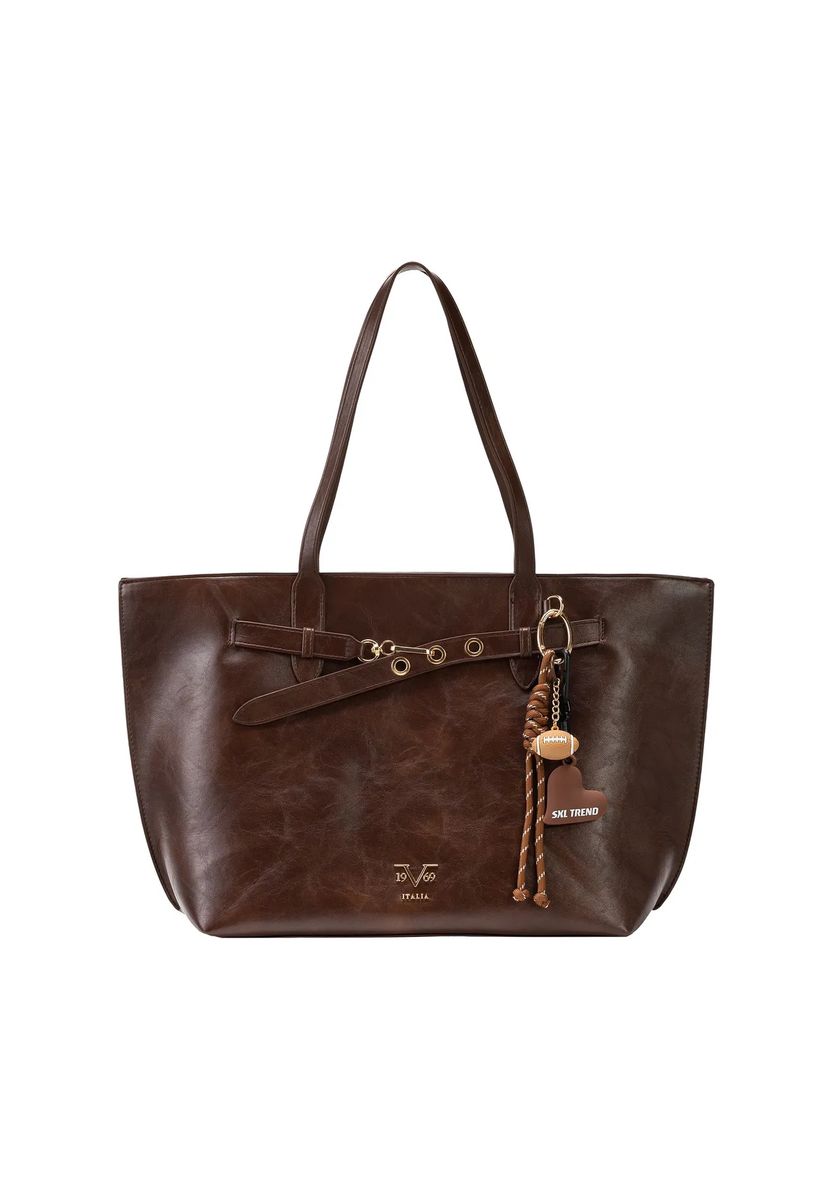 Geräumiger Kunstleder-Shopper