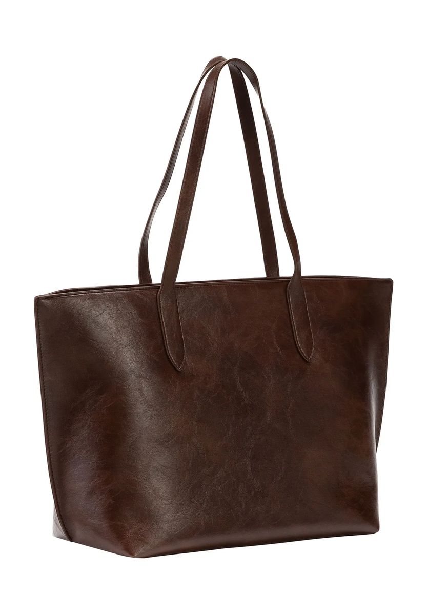 Geräumiger Kunstleder-Shopper