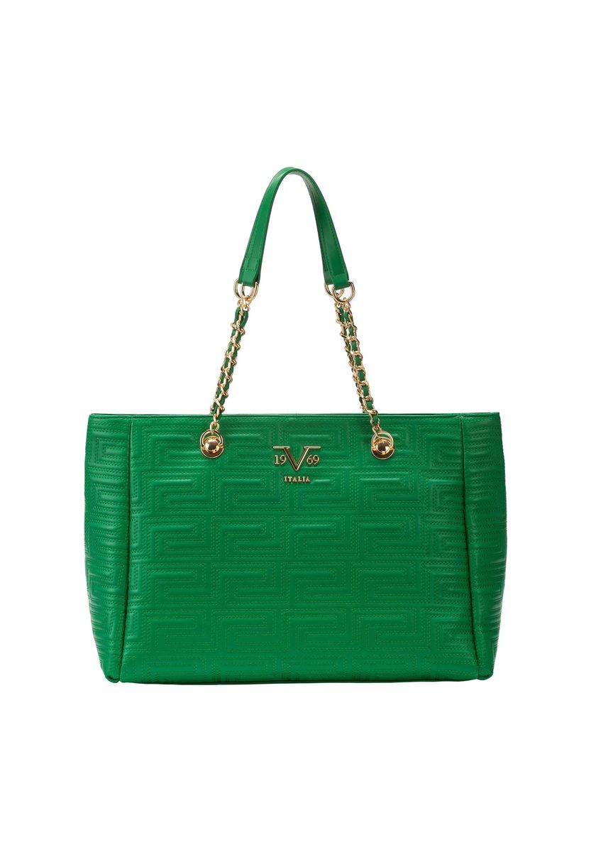 Shopper mit geometrischer Prägung