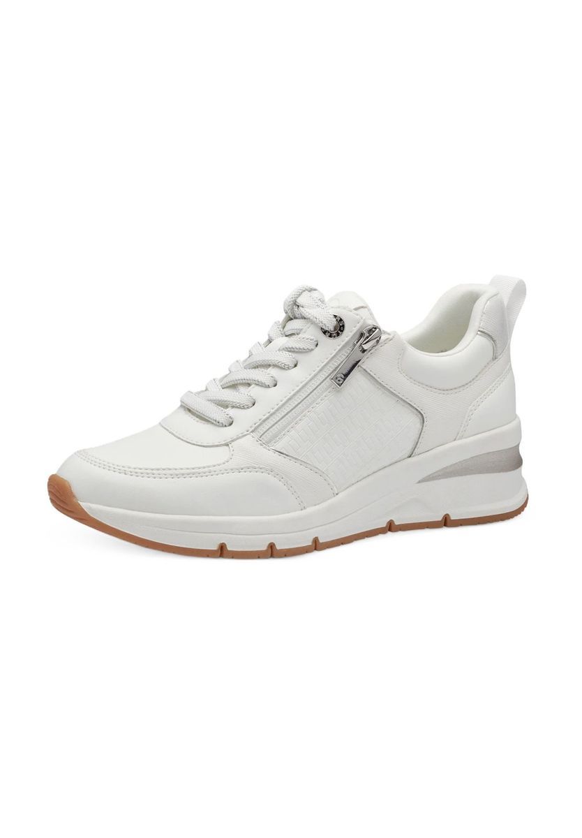 Minimalistischer Keilsneaker mit Reißverschluss