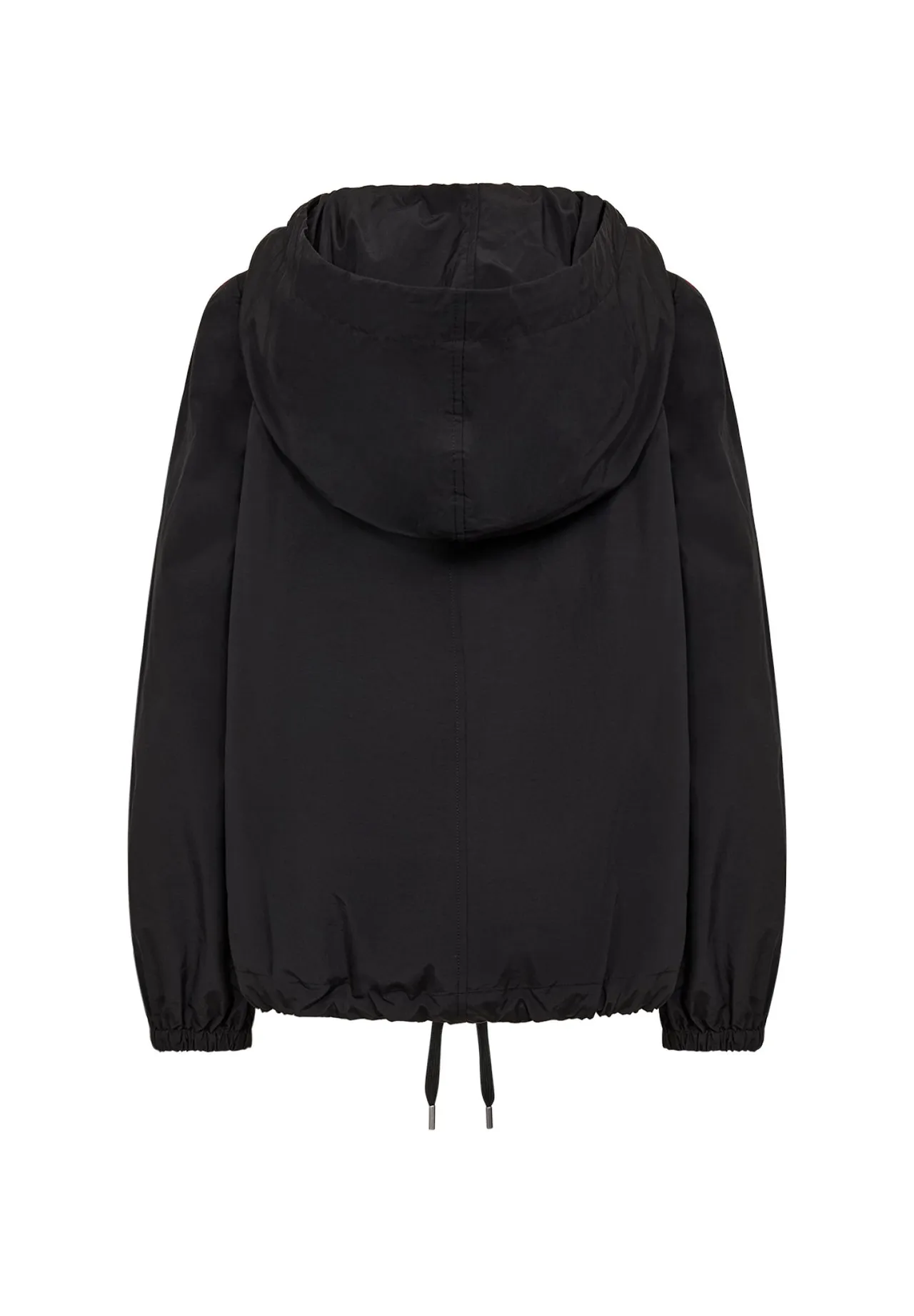 Weite Utility-Jacke mit Kapuze