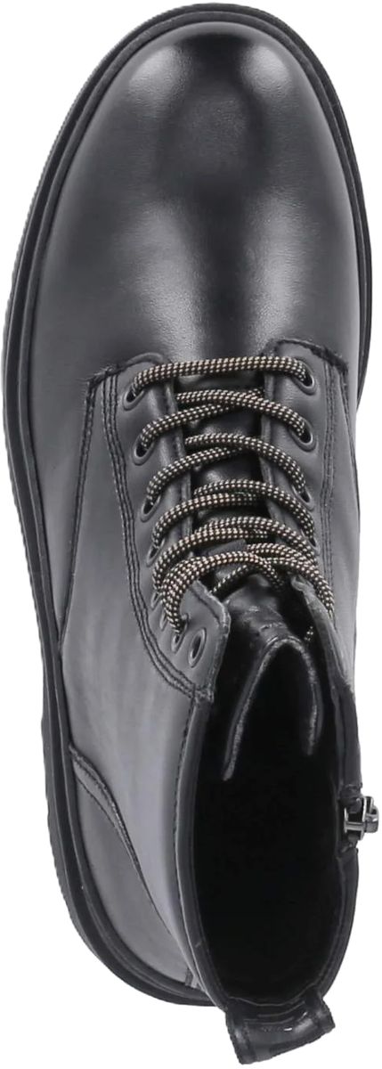 Schnürstiefeletten mit Reißverschluss