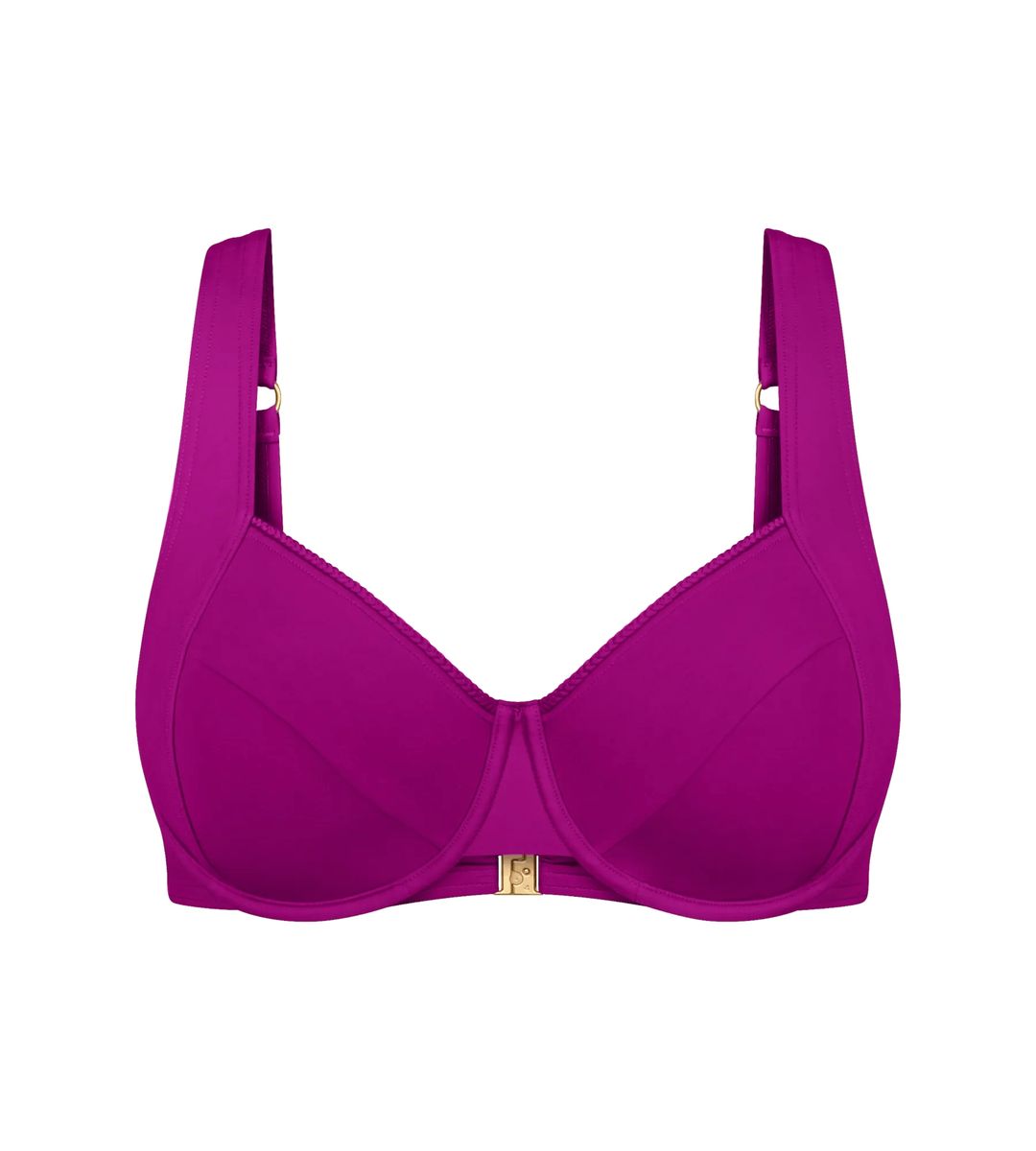 Bügel-Bikini-Oberteil mit Zierborte