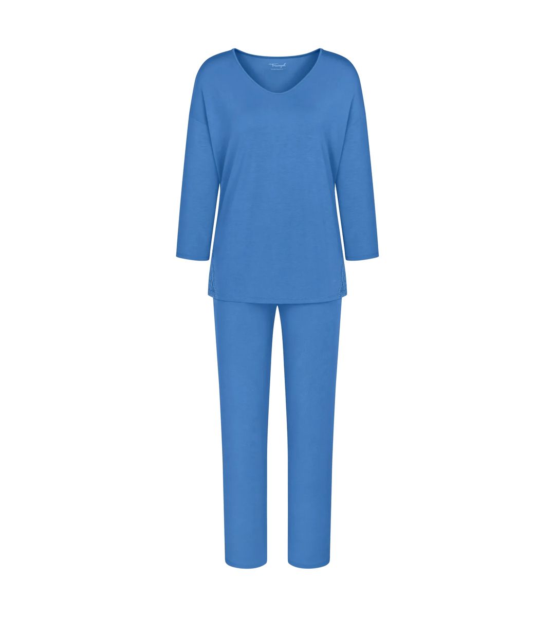 Weiches Pyjama-Set mit Spitze