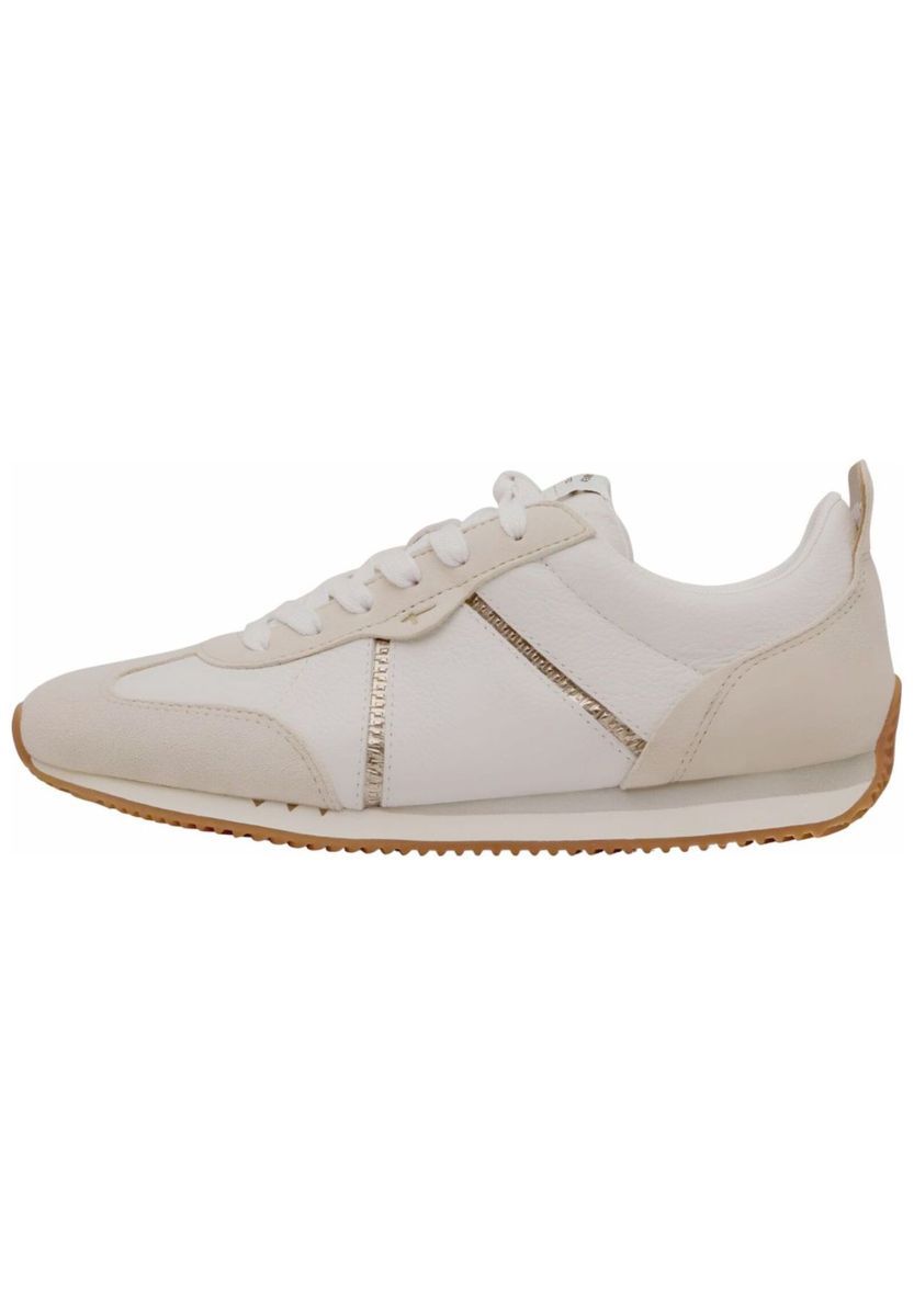Retro-Sneaker mit Leder-Einsätzen