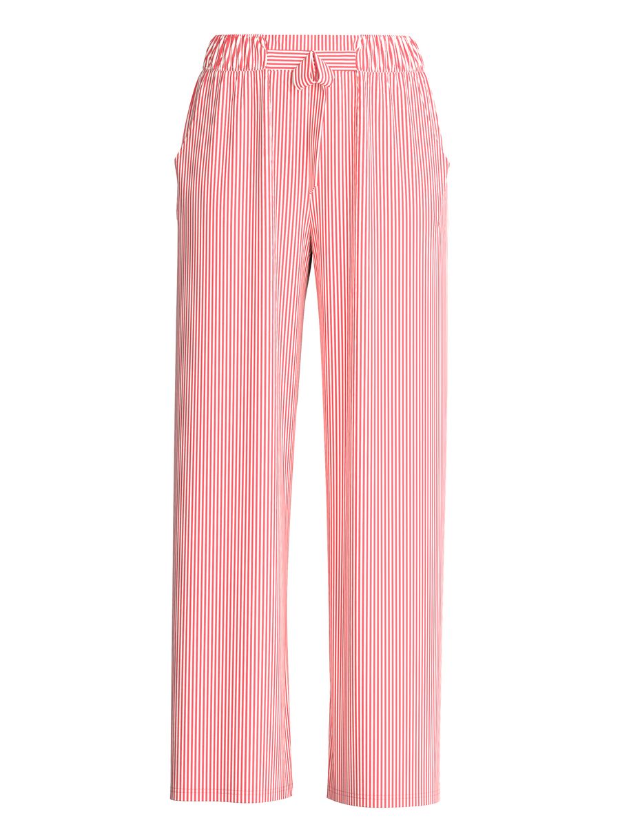 Gestreifte Loungehose mit Tunnelzug