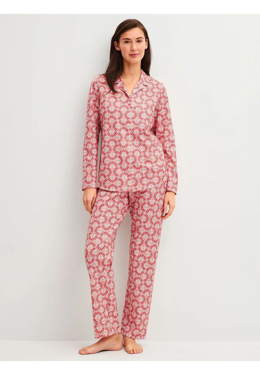 Pyjama-Set mit geometrischem Muster