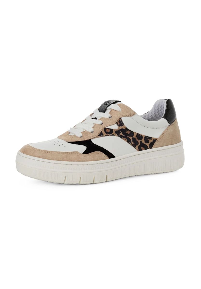 Sneaker mit Leopardenmuster-Details