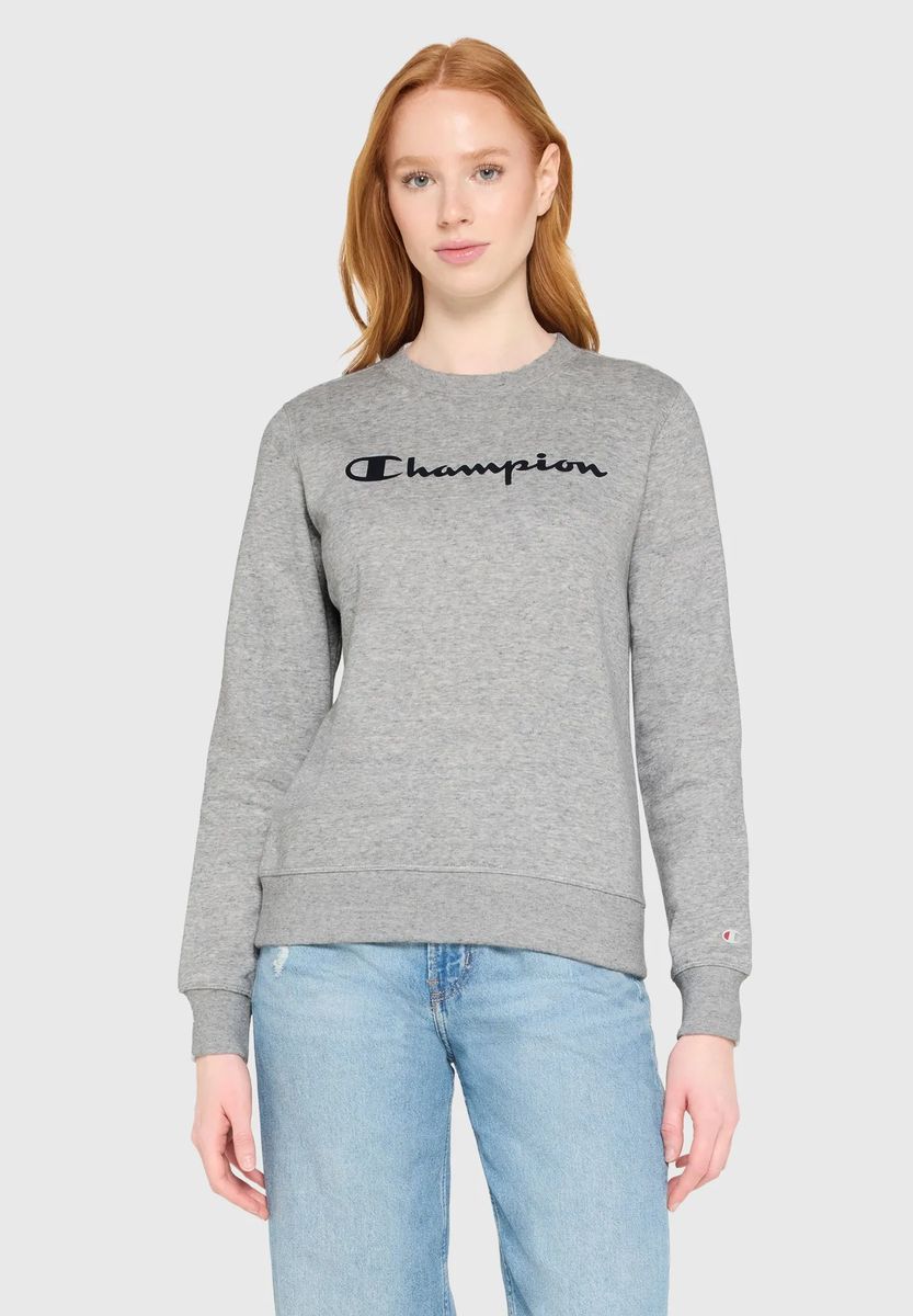 Klassisches Sweatshirt mit Logo-Schriftzug