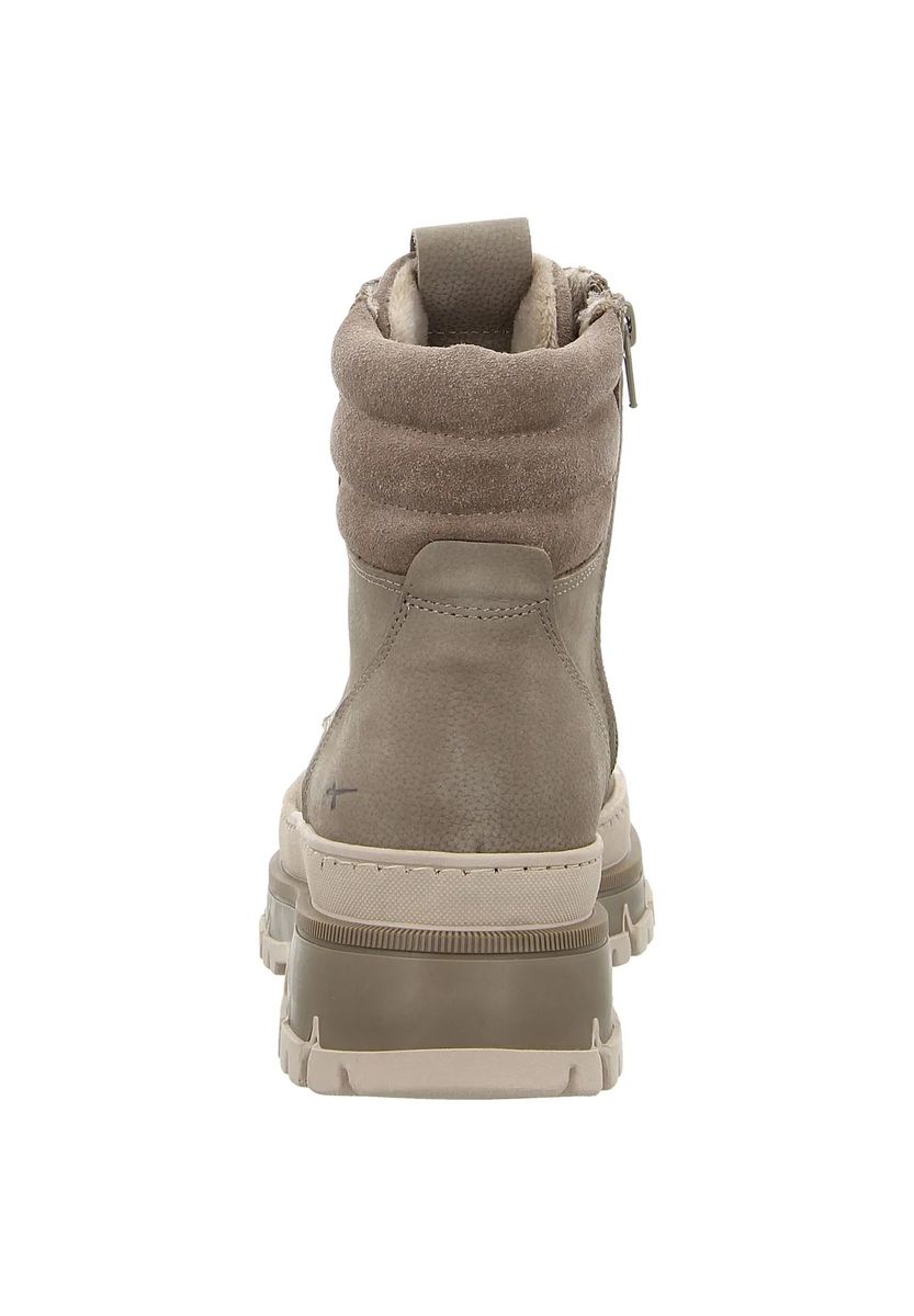 Schnürstiefeletten mit Profilsohle