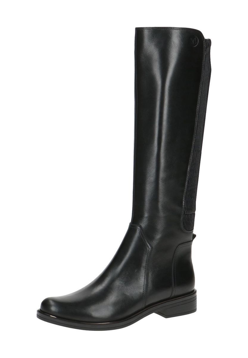 Elegante hohe Glattleder Stiefel