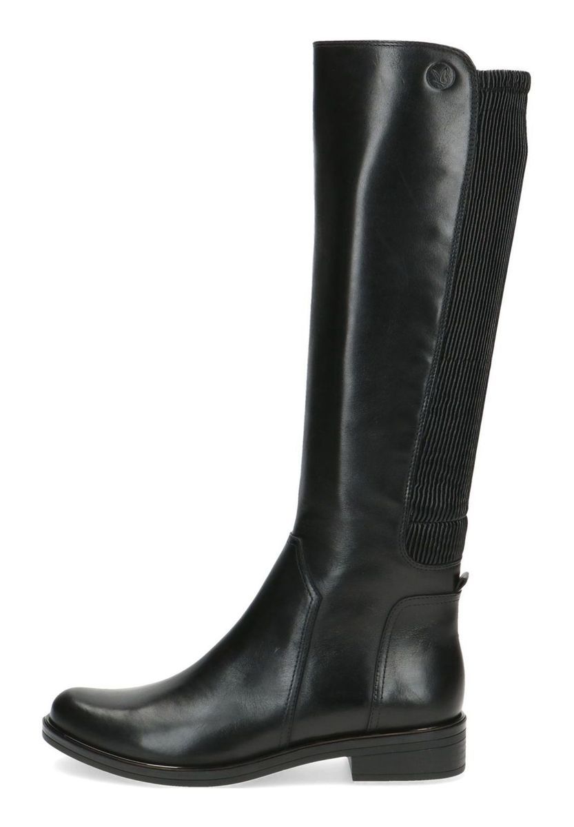 Elegante hohe Glattleder Stiefel
