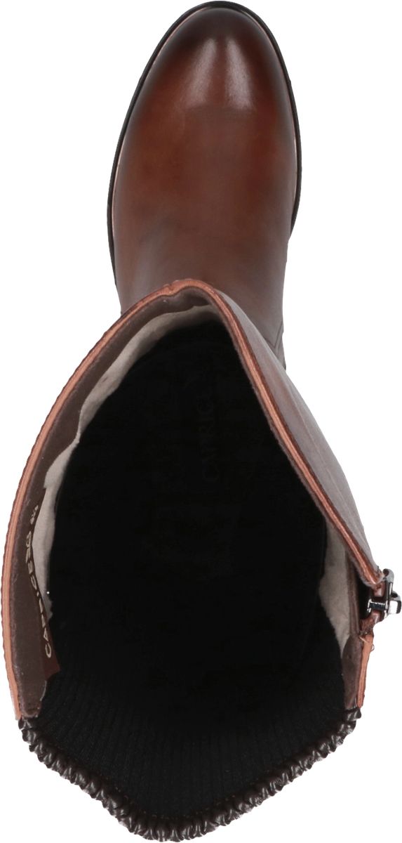Klassische kniehohe Reitstiefel aus Leder