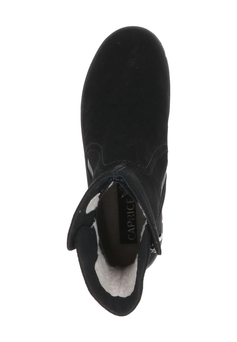 Wildleder-Stiefeletten mit Reißverschluss