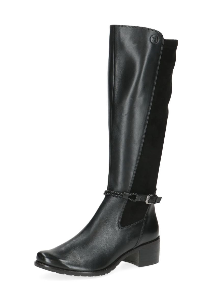 Klassische kniehohe Lederstiefel