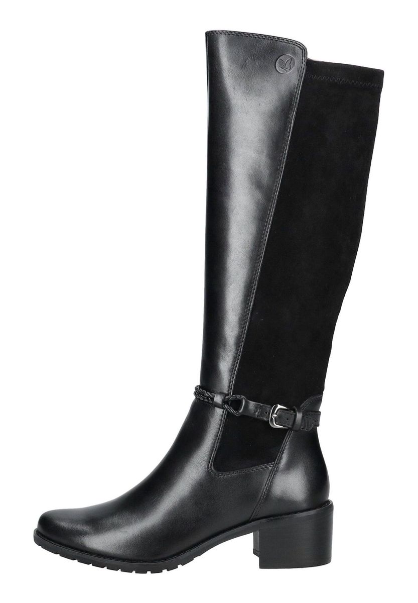 Klassische kniehohe Lederstiefel