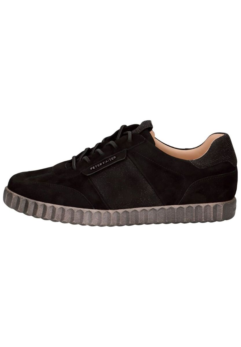 Sportlich Eleganter Materialmix Sneaker