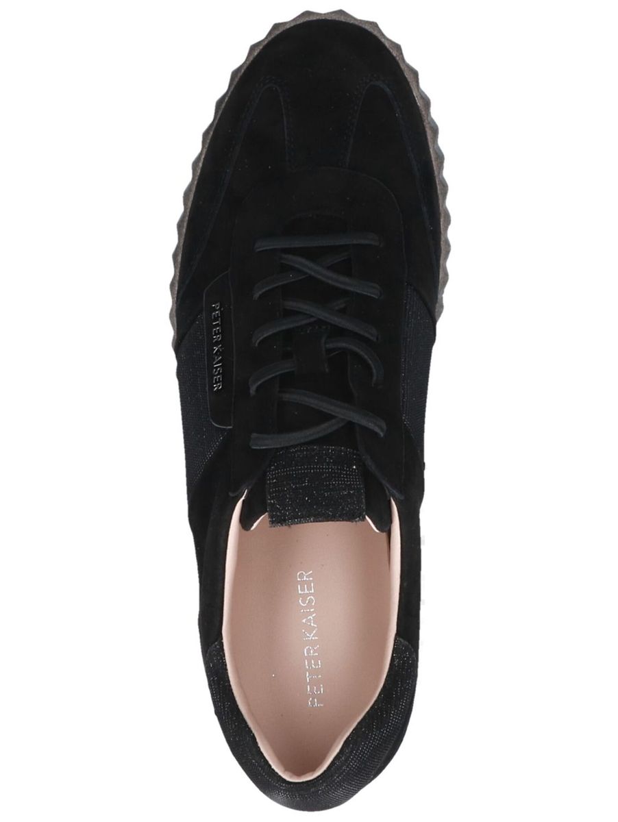 Sportlich Eleganter Materialmix Sneaker