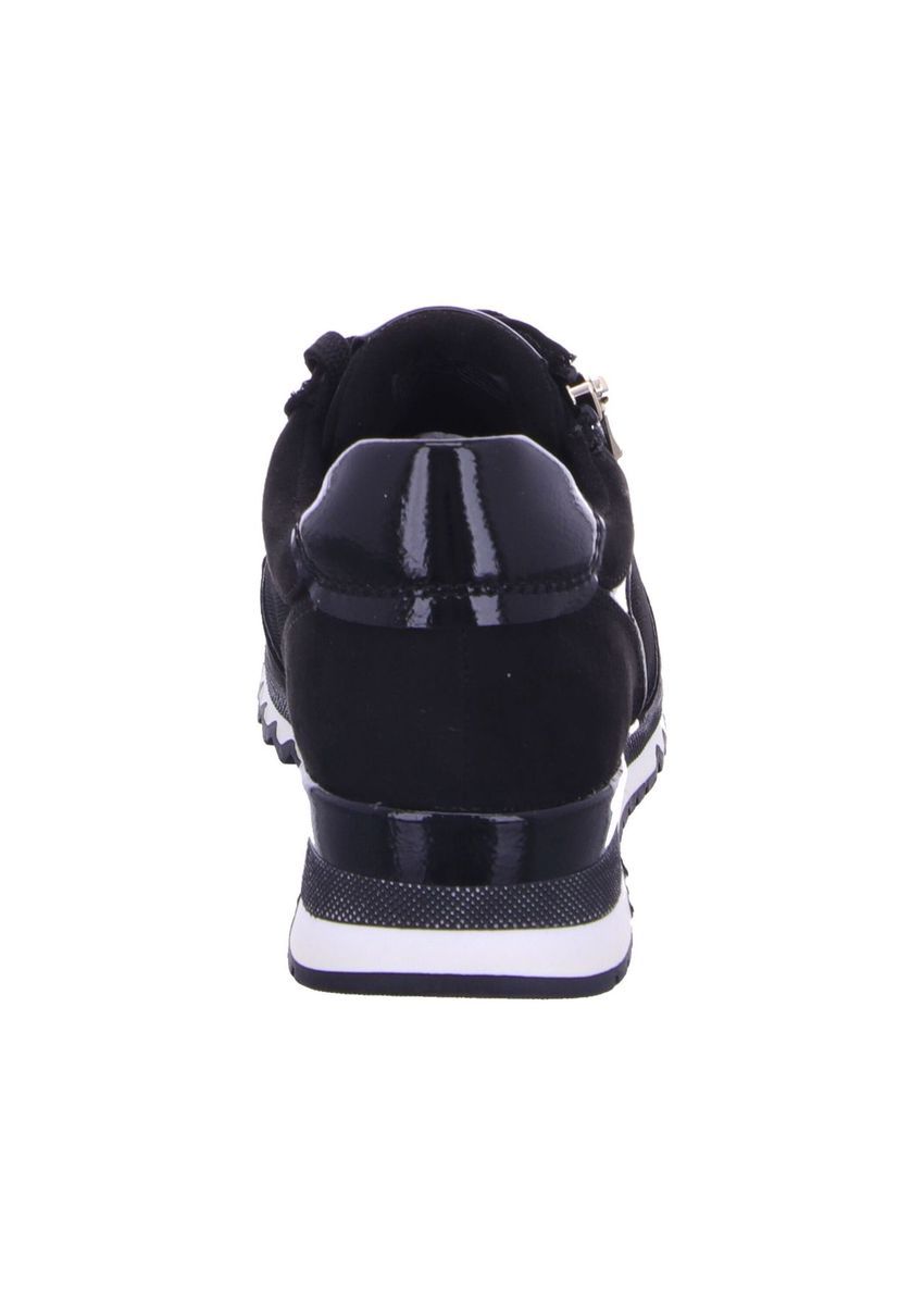 Schimmernde Sneaker mit Seitenreißverschluss