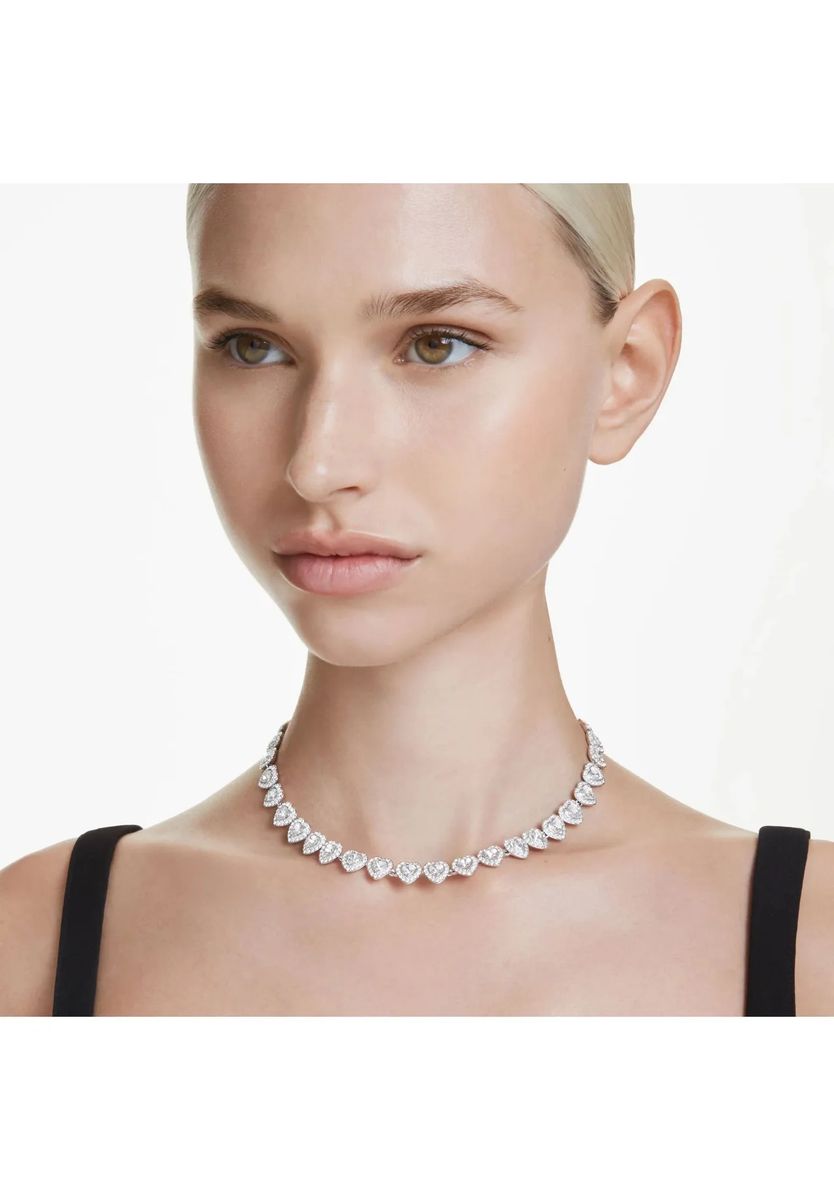 Allaround-Collier mit Perlen und Zirkonia