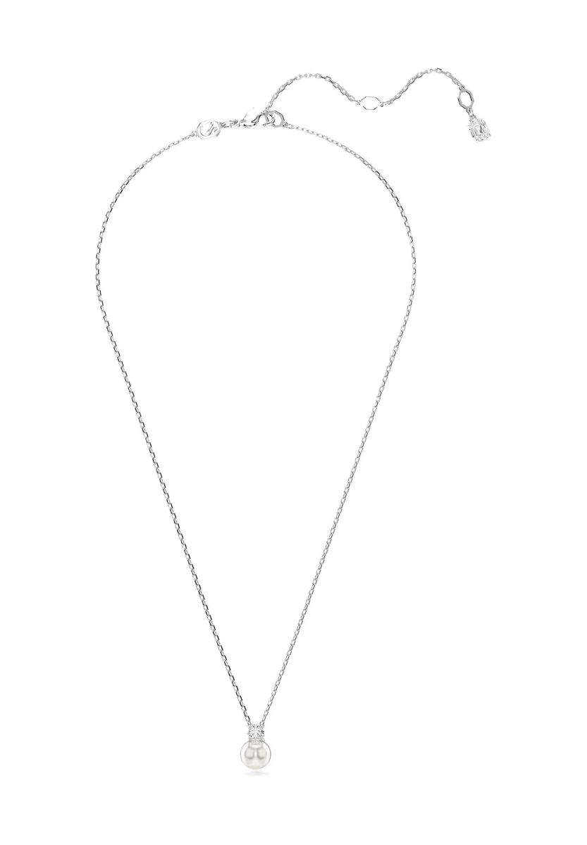 Elegante Kette mit Perle und Zirkonia