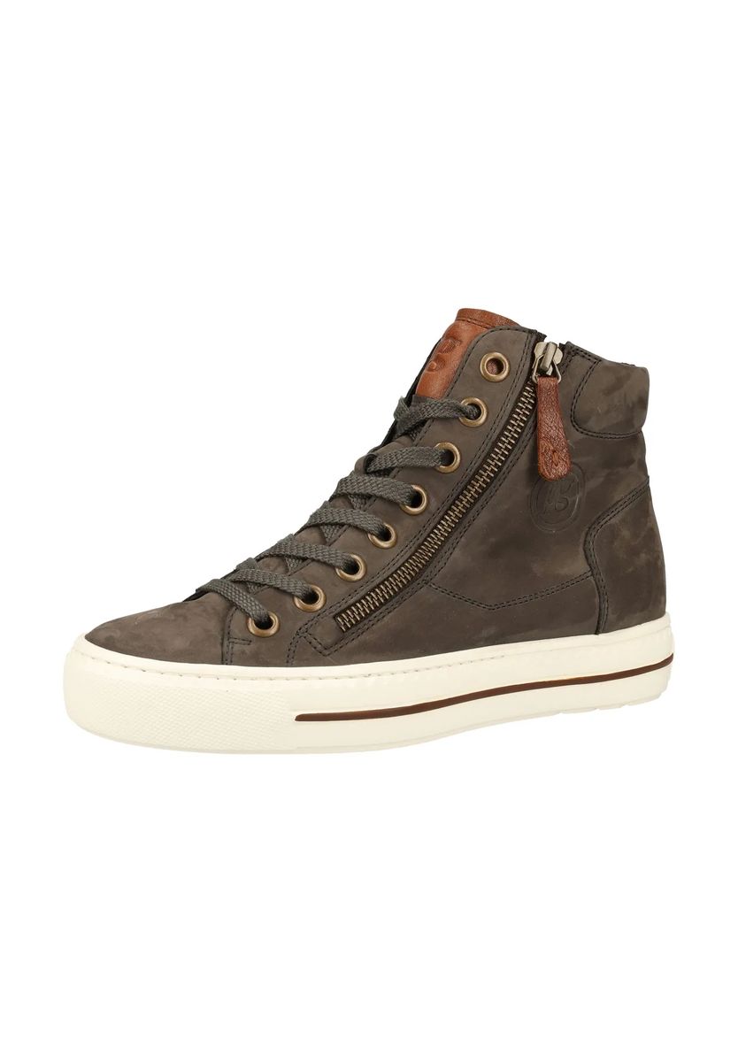 High-Top Sneaker aus weichem Nubuk