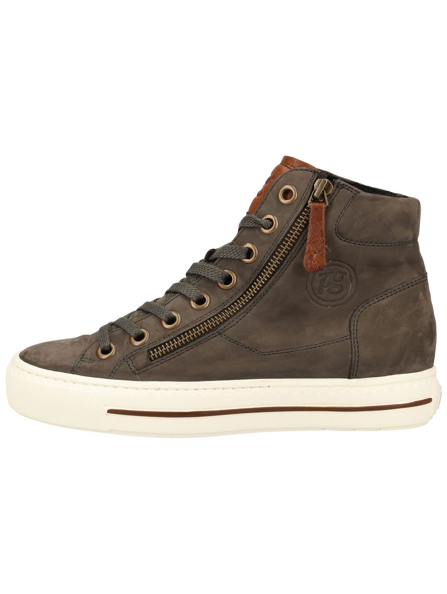 High-Top Sneaker aus weichem Nubuk
