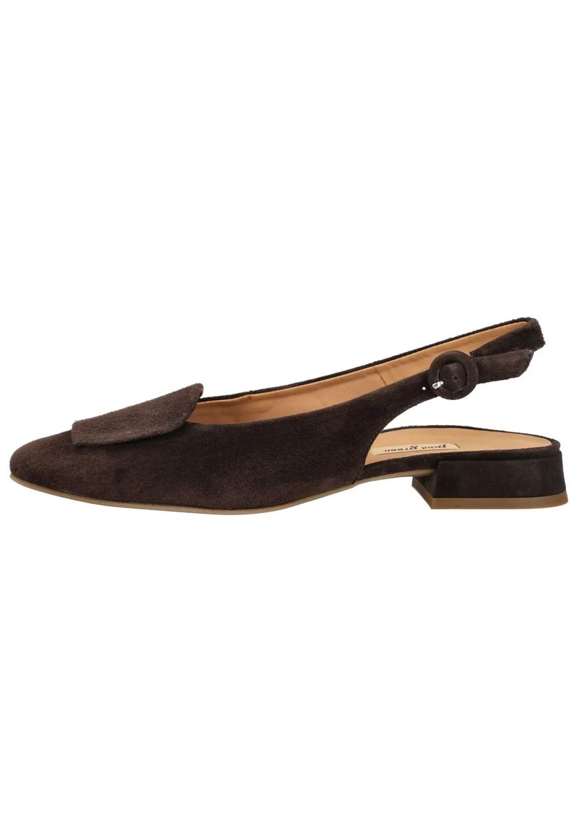 Elegante Slingback-Ballerinas aus Wildleder