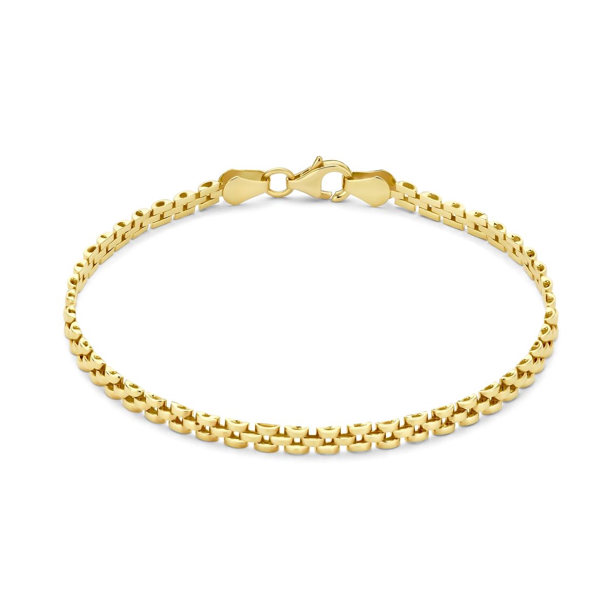 Elegante Gliederkette mit Verschluss
