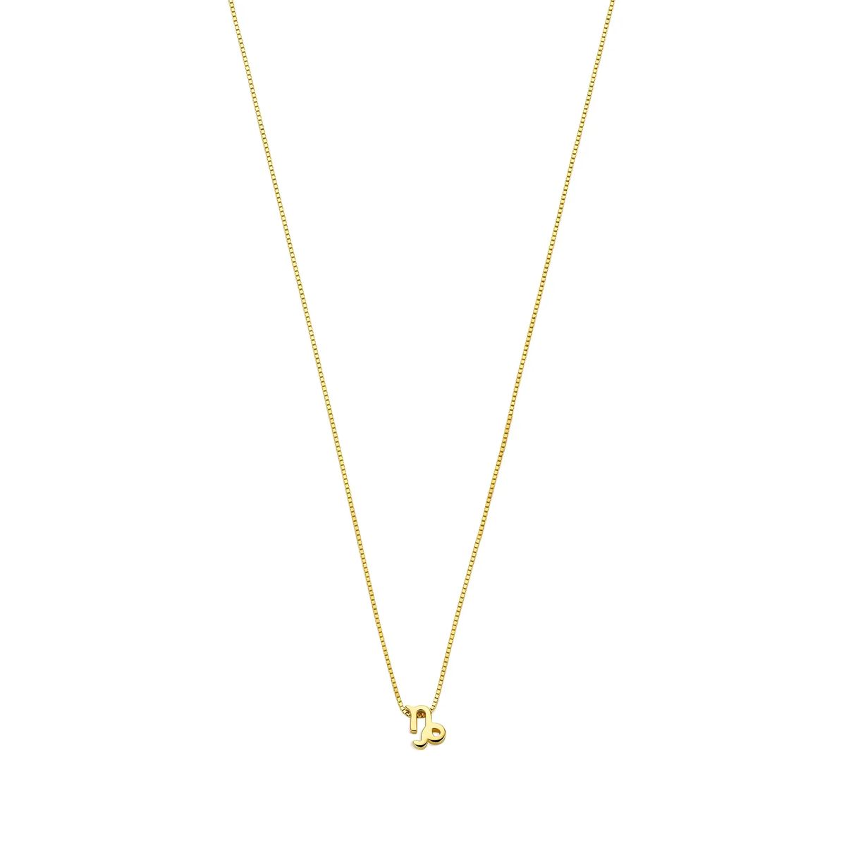 Goldkette mit Steinbock Sternzeichen Anhänger