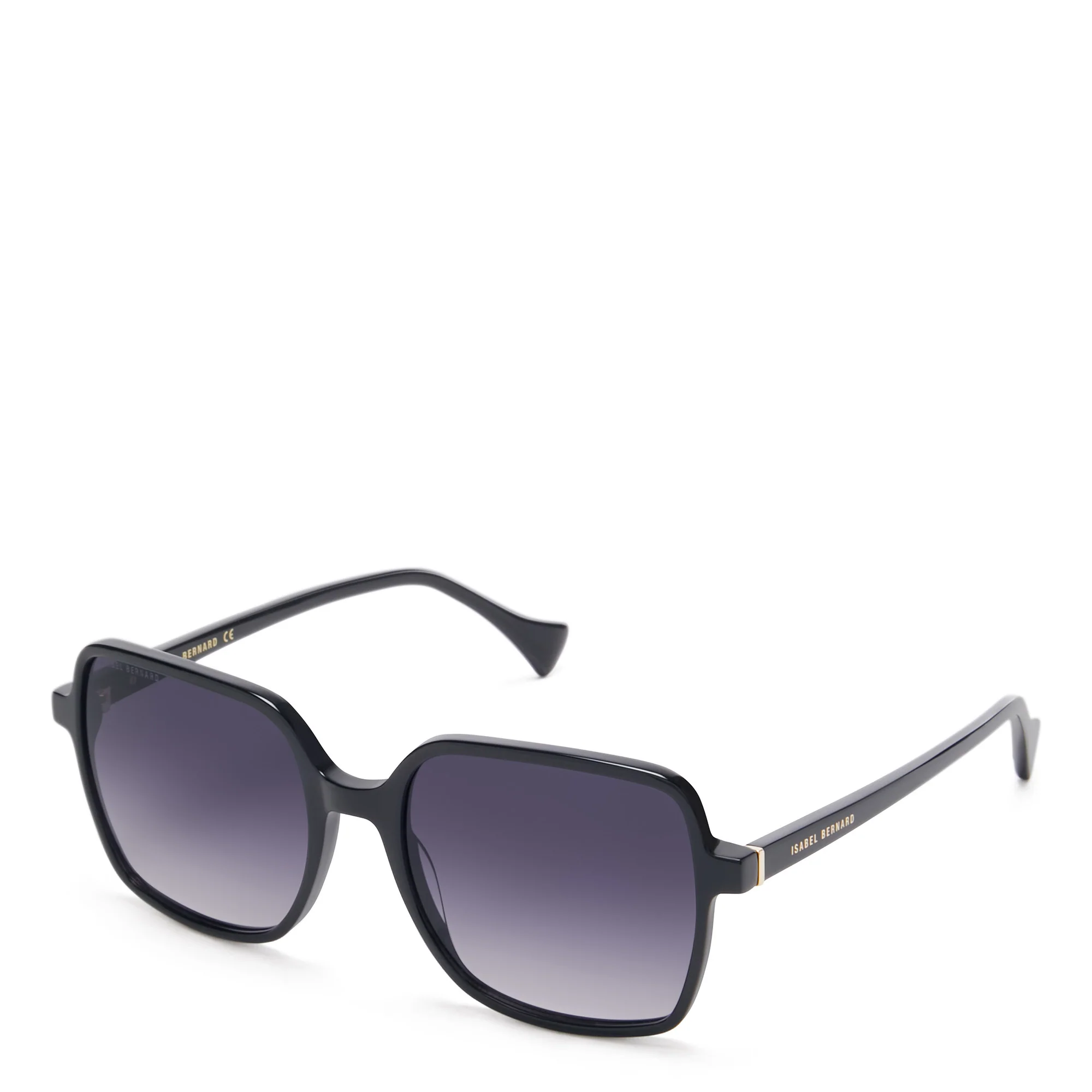 Eckige Sonnenbrille mit Farbverlauf